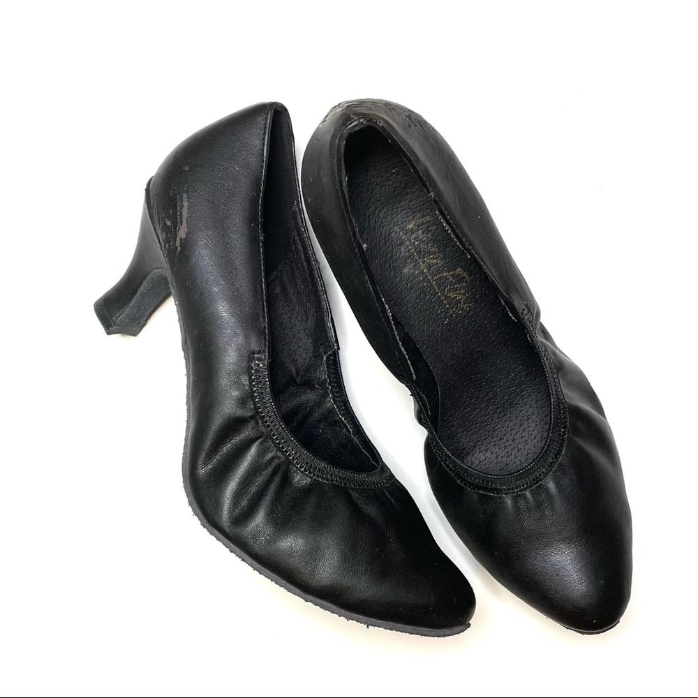 Very Fine Dance Shoes Black Leather